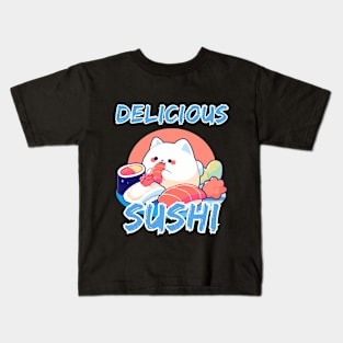 Bunny's Sushi Feast Kids T-Shirt